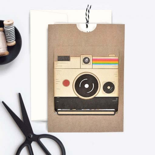 Invitatie de Nunta cu Poza tip Aparat Foto 39715