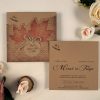 Invitatie de Nunta cu Frunze de Toamna 52543