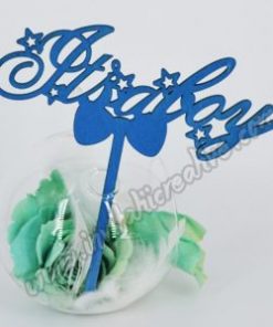 Alternative view of Ornament Lemn pentru Aranjamente si Torturi - It's a Boy