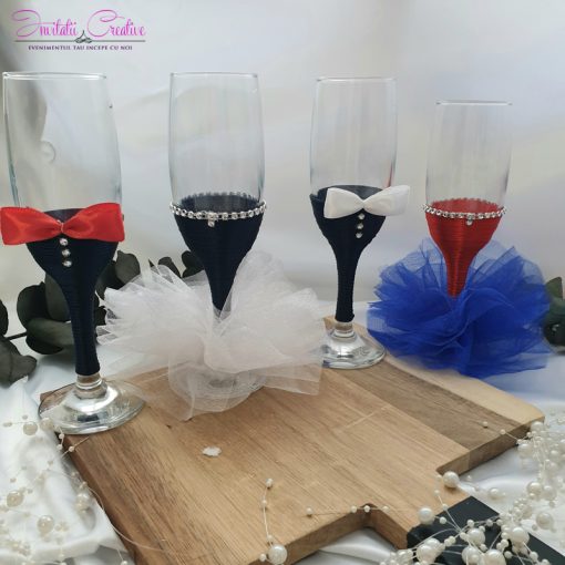 Set Pahare Excentric si Deosebit miri si nasi