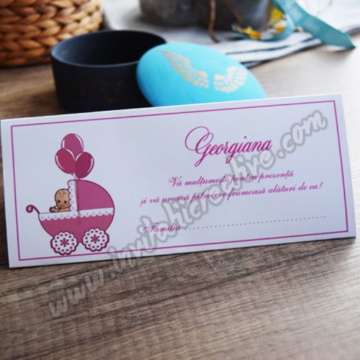 are un model original si deosebit, numai bun pentru botezul prichindelului tau.