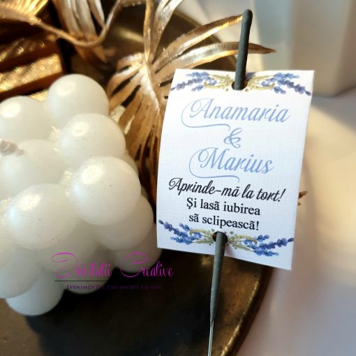 Alternative view of Artificii de Mana Dans-Tort Motiv Floare de Lavanda