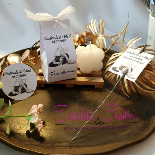 Alternative view of Artificii de Mana Dans-Tort Pantofi Mire si Mireasa