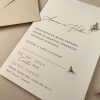 Invitatie de nunta Butterfly 12253