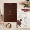 Invitatie de nunta bordo 74764