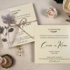 Invitatie de nunta eleganta 85841