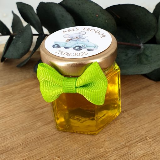 Alternative view of Marturie Eleganta Borcanel Miere 45ml cu Papion