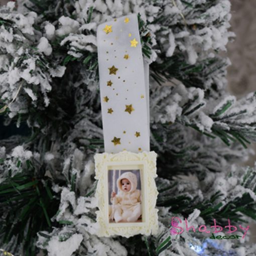 Glob Personalizat Rama cu Poza Craciun