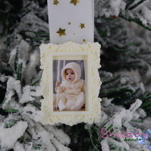 Alternative view of Glob Personalizat Rama cu Poza Craciun