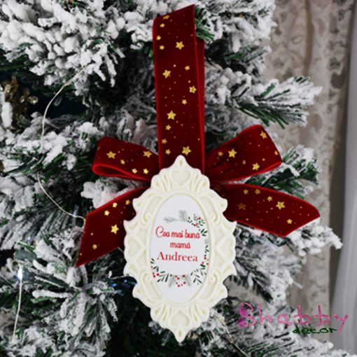 Rama Foto Cea mai Buna Mama Cadou Craciun