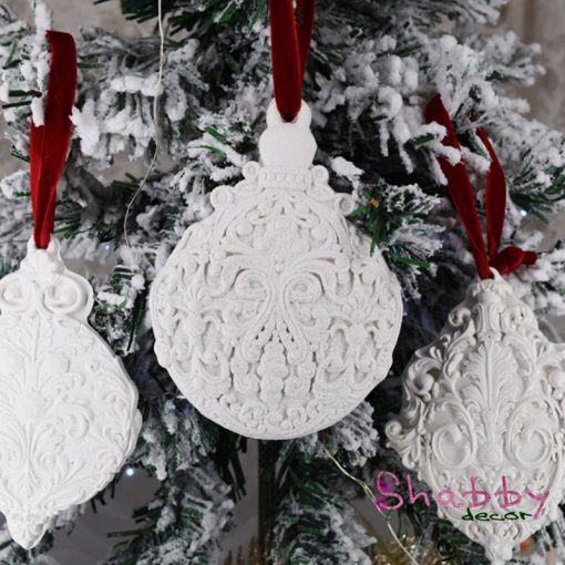 Set Elegant 3 Globuri Parfumate din Ceramica