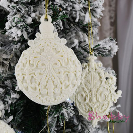 Alternative view of Set 6 Globuri Brad acryl cu Model Elegant