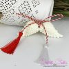 Martisor handmade aripi de inger din acryl (2)