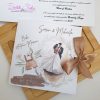 Invitatie de nunta si botez boho chic1