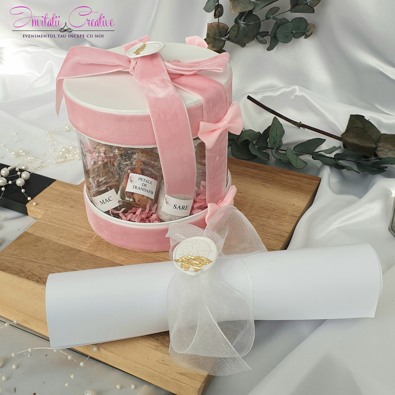 Set Mirodenii Baita de a doua zi cu Nasii in Cutie Catifea1