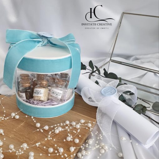 Set Mirodenii Baita de a doua zi cu Nasii in Cutie Catifea338