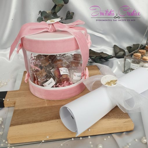 Set Mirodenii Baita de a doua zi cu Nasii in Cutie Catifea4