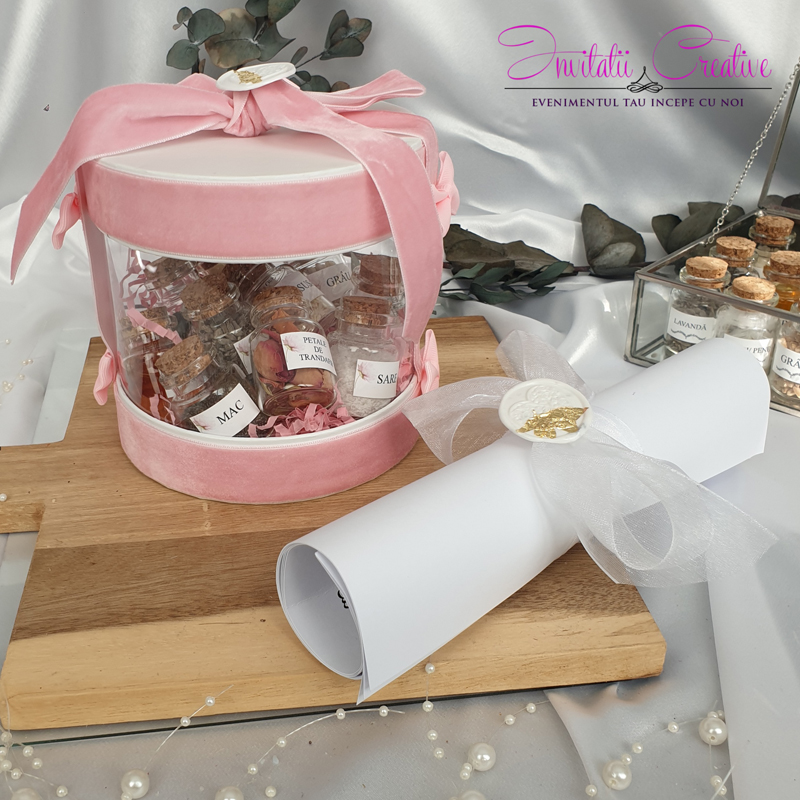 Set Mirodenii Baita de a doua zi cu Nasii in Cutie Catifea5