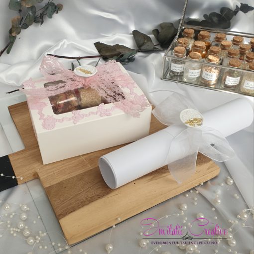 Set Mirodenii Prima Baita cu Nasii Dantela si Sigiliu2