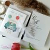 Invitatie de nunta cu masina vintage pastel2