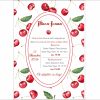 Invitatie electronica de botez cu cirese