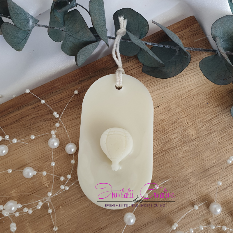 Marturie de botez odorizant dulap cu balon aer cald