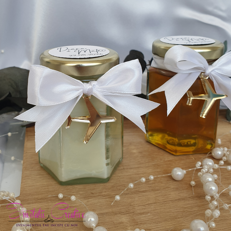 Marturie de nunta lumanare tematica Travel - imagine 5