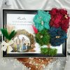 Tablou cu licheni personalizat pentru familie