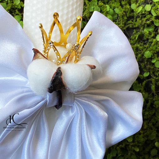 Alternative view of Invitatie de botez pentru fetita Cotton Princess