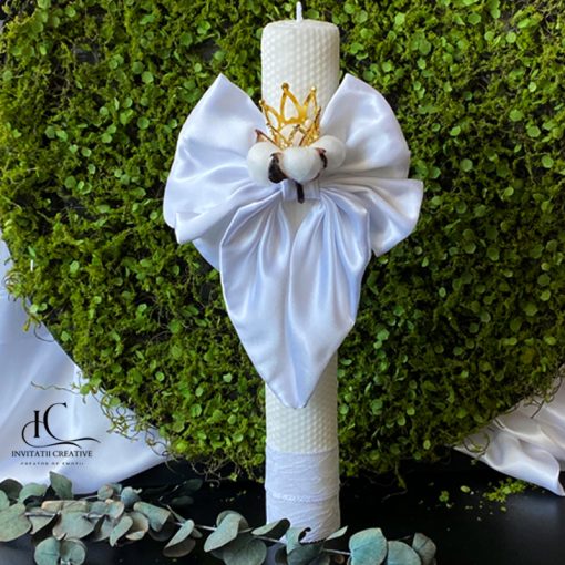 Invitatie de botez pentru fetita Cotton Princess2