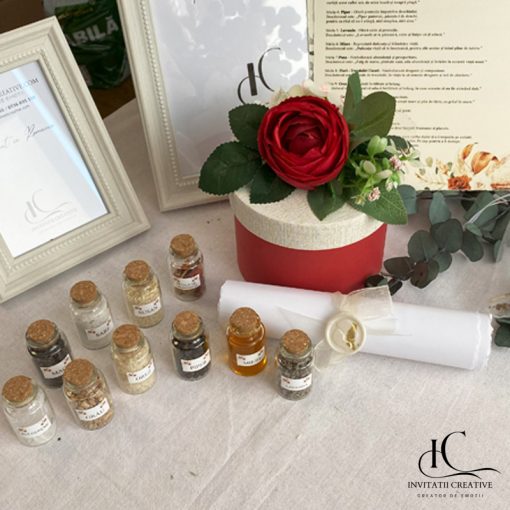 Set de mirodenii prima baita dupa botez Red Fusion