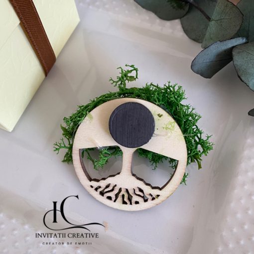 Marturii copacel cu licheni stabilizati verzi