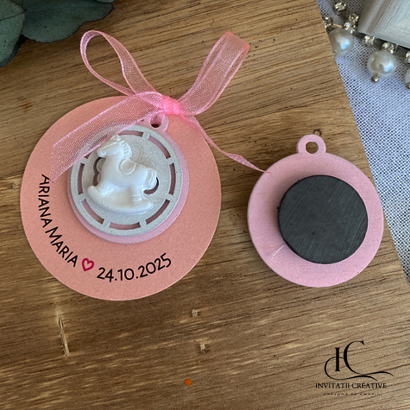 Marturii de botez fetita magnet calut