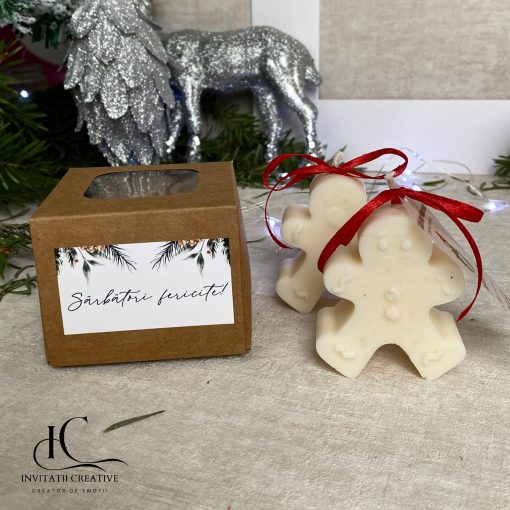 Lumanare Decorativa Parfumata Brad Decorat de Craciun