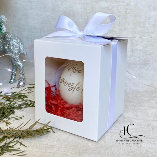 Alternative view of Cadou Craciun Glob Personalizat Nasi de Poveste