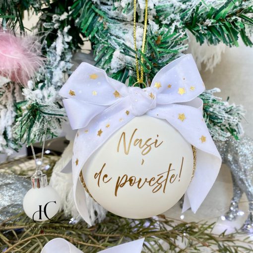 Cadou Craciun Glob Personalizat Nasi de Poveste