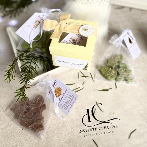 Cadou Craciun Tablete Melts Aromaterapie Figurine Iarna