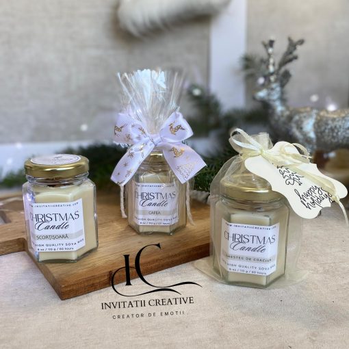 Cadou Secret Santa Lumanare Parfumata Christmas Aroma