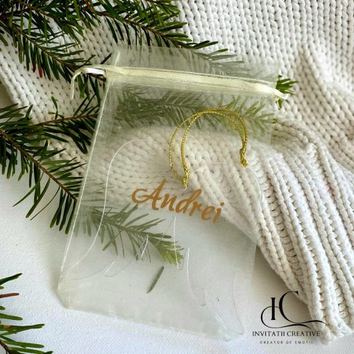 Alternative view of Globuri personalizate cu nume plexiglas Aripi Magice