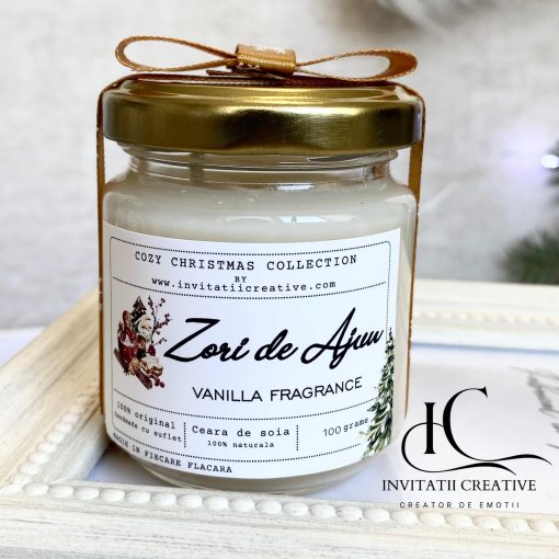 Lumanare Decorativa Cadou Eleganta Zori de ajun