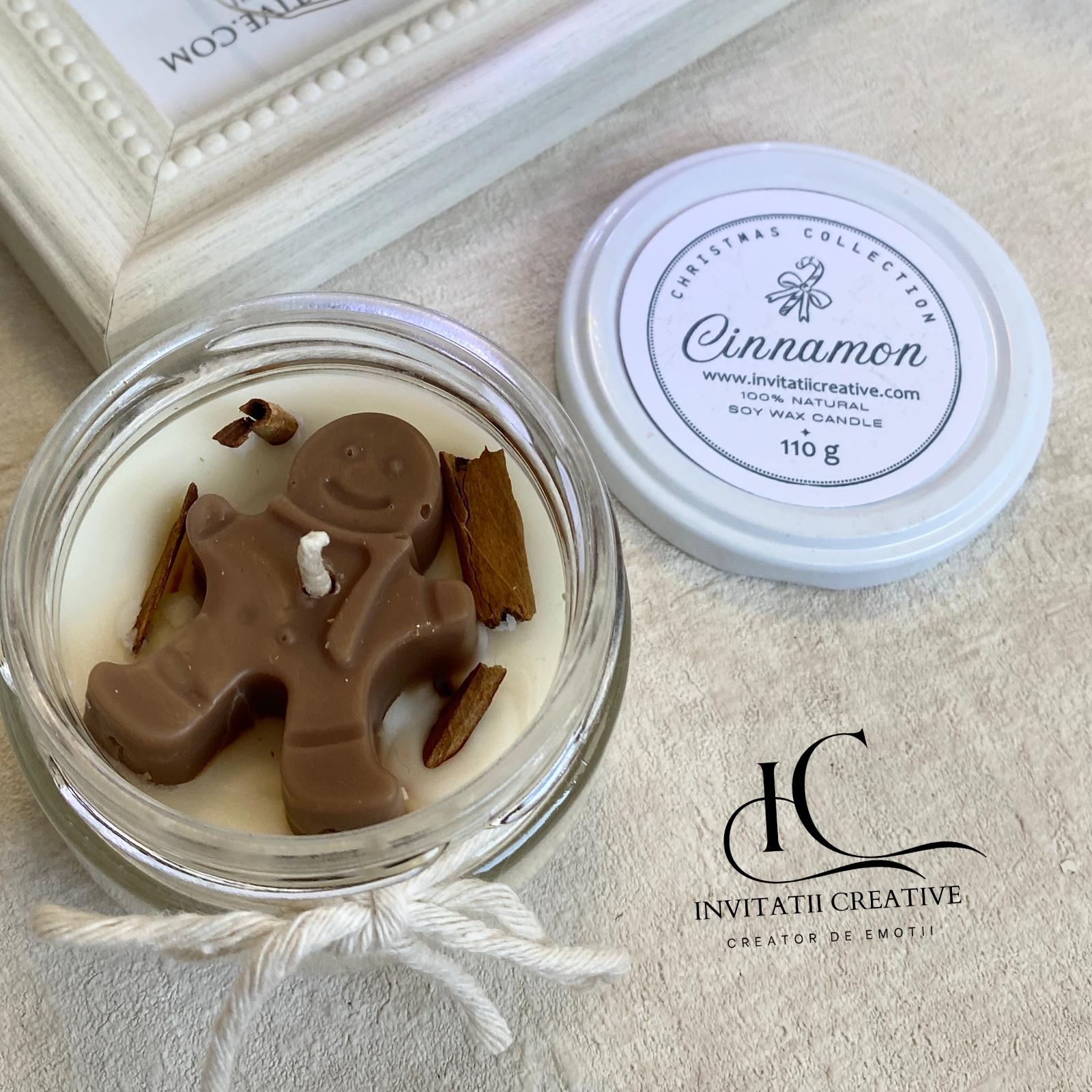 Lumanare Parfumata Cadou Craciun GingerBread - imagine 5