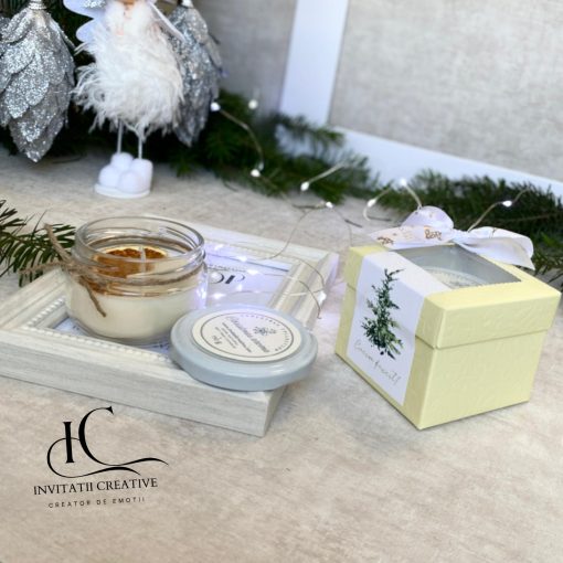 Lumanare Parfumata Cadou Smells like Orange Christmas