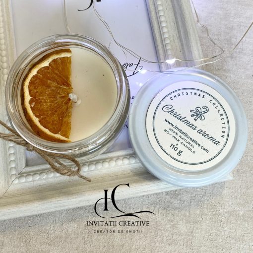 Alternative view of Lumanare Parfumata Cadou Smells like Orange Christmas