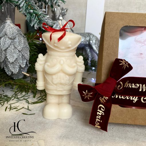 Lumanare Parfumata Decor Craciun Soldatel