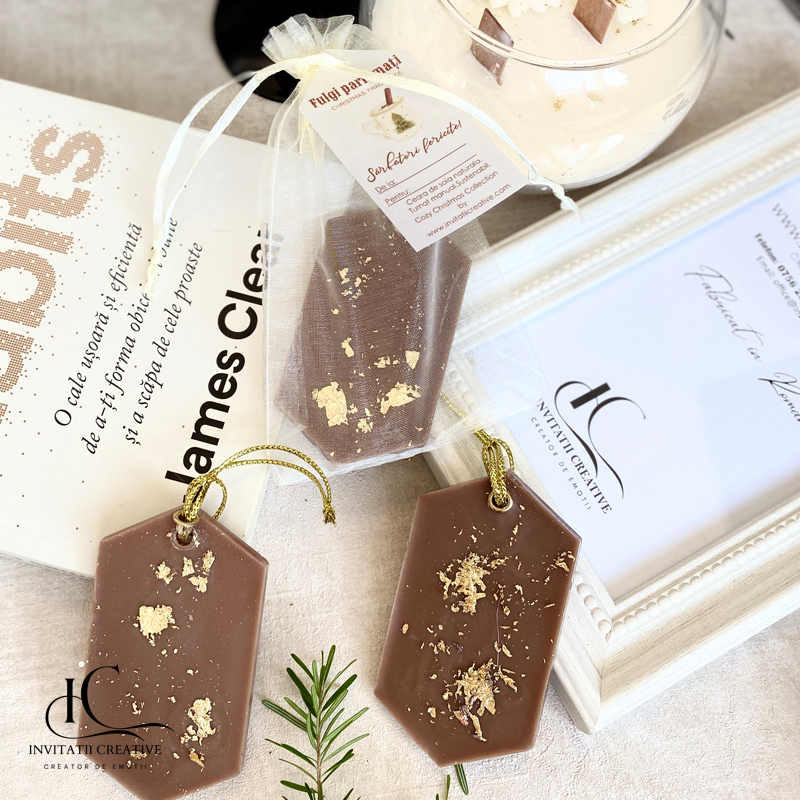 Odorizant de iarnă cu arome de Crăciun Gold Chocolate Milk - imagine 5