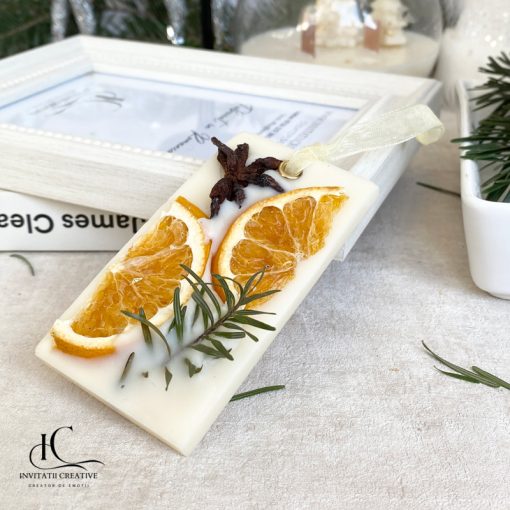 Odorizant dulap haine cu portocala și ramură de brad