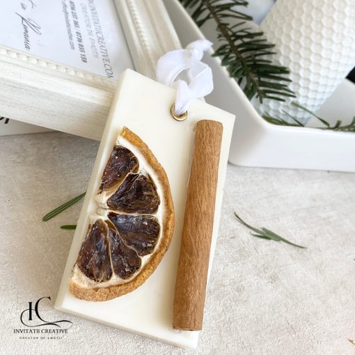 Odorizant eco Crăciun – ceară de soia și scorțișoară si lamaie