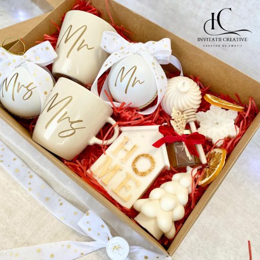 Set Cadou Cuplu Personalizat de Craciun5
