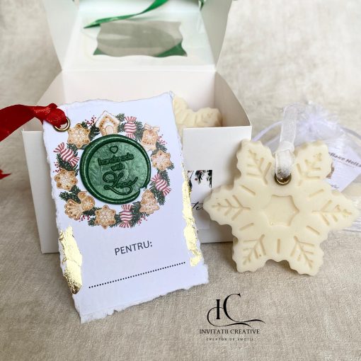 Alternative view of Set Cadou Craciun Secret Santa Tablete Parfumate Odorizant Fulg