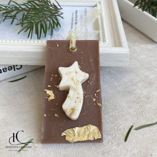 Spiritul Crăciunului – odorizant vegan ceara soia cu arome de iarnă